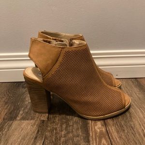 Steve Madden Peep Toe Booties